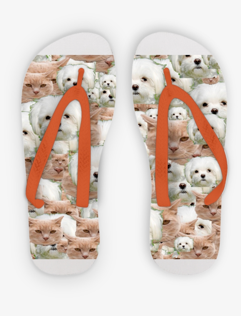 Two Face Test ﻿kids Flip Flops - Flip-flops, transparent png download