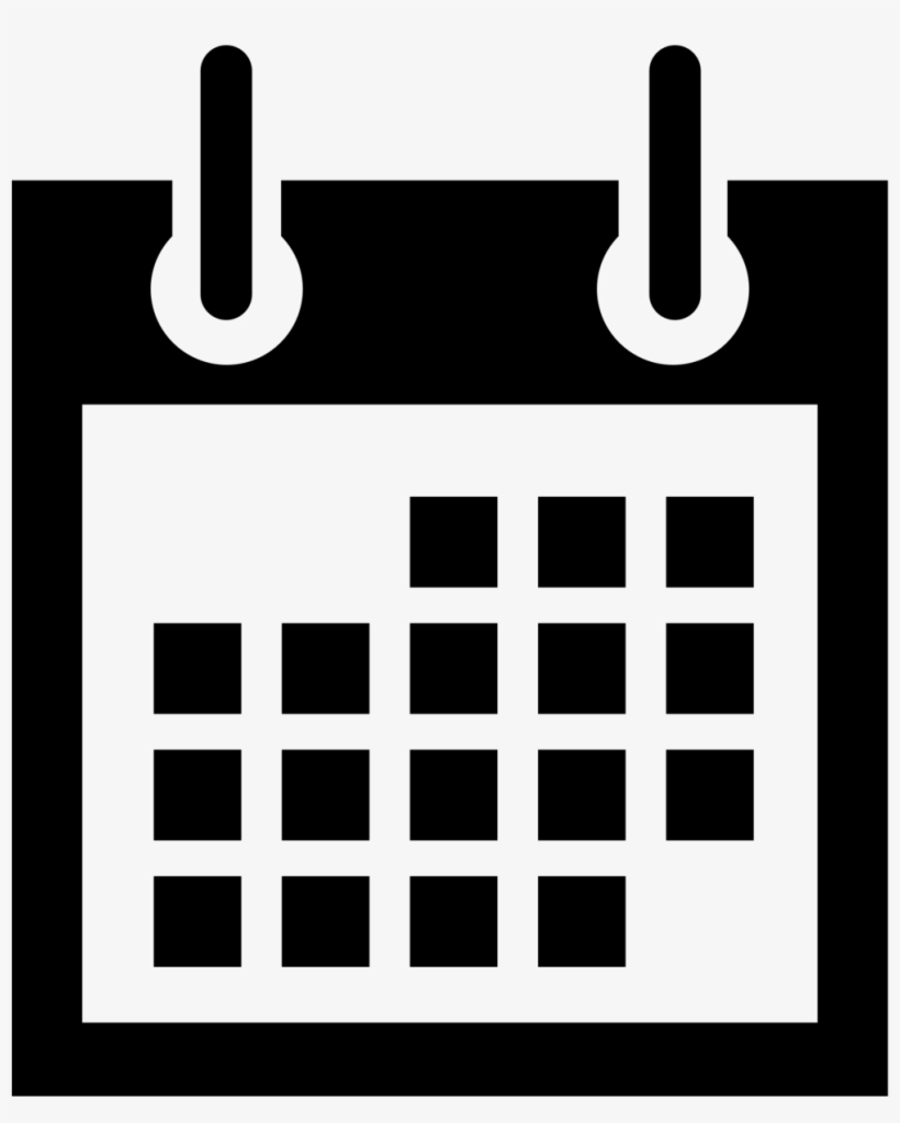 Blank Calendar Icon Png White Transparent Calendar Icon Png Png Image Transparent Png Free Download On Seekpng
