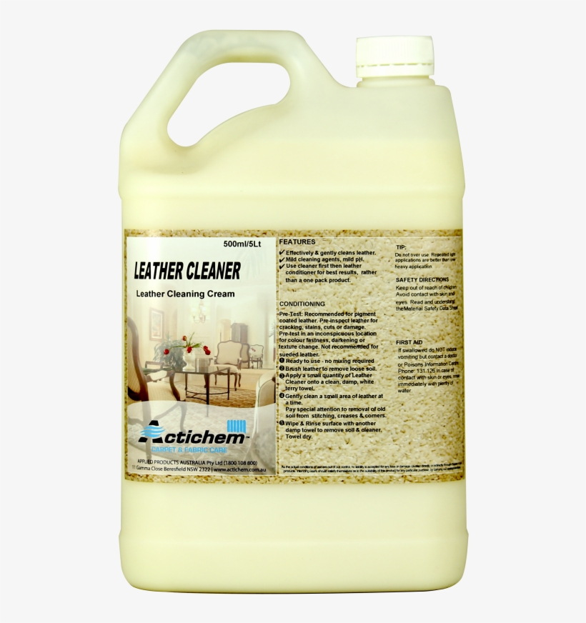 Ap488 Leather Cleaner - Plastic, transparent png download