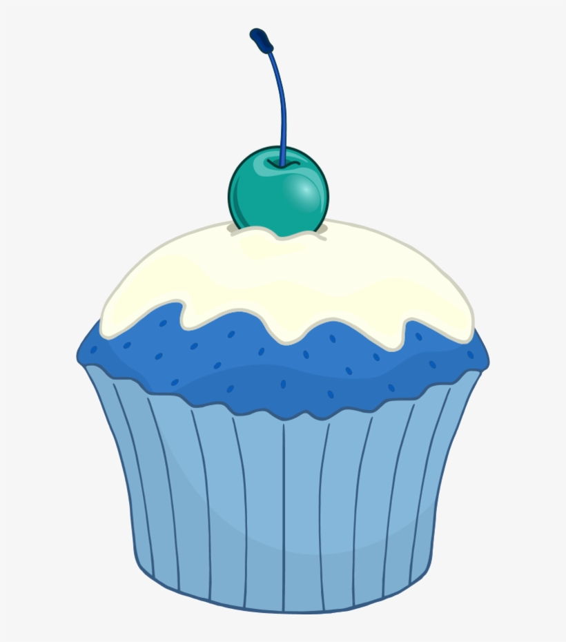 Vector Clip Art - Cupcake Clip Art, transparent png download