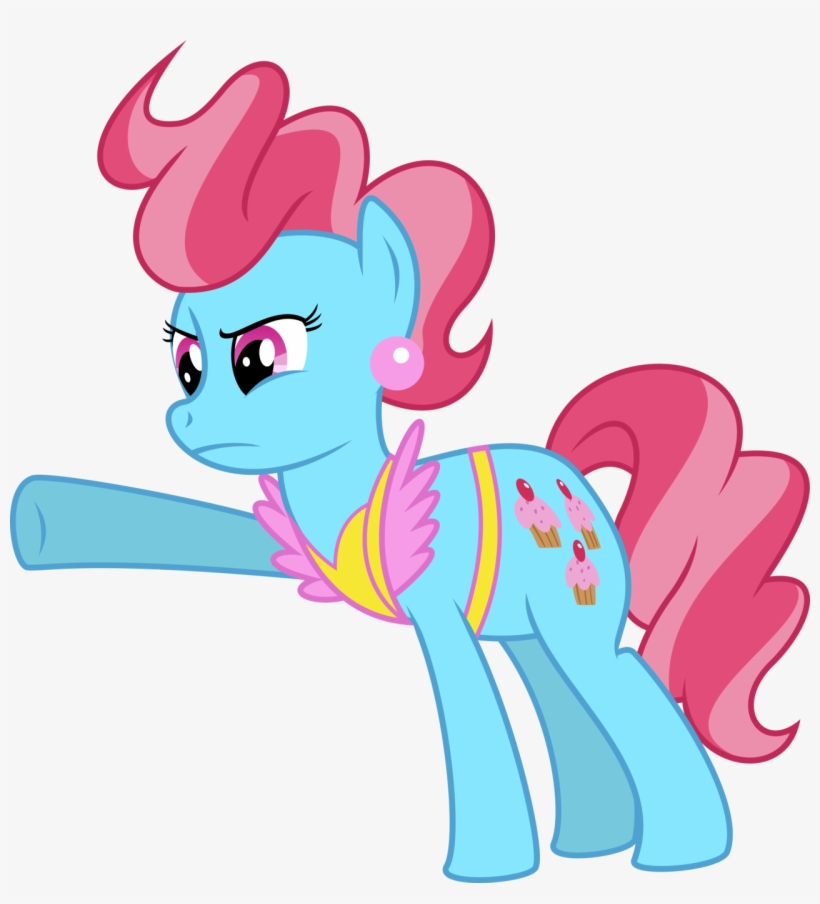 Cup Cake In Command By Yetioner - My Little Pony Mrs Cupcake, transparent png download
