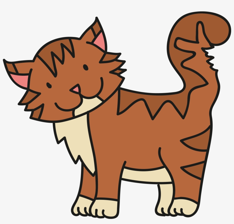 American Bobtail Kitten Whiskers Tabby Wildcat Creative - Animales Con Pelo Dibujo, transparent png download