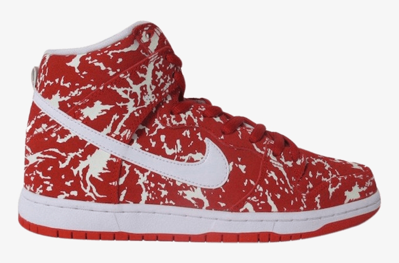 Nike Sb Dunk High Prm 'raw Meat' - Nike Sb Dunk High Premium Raw Meat, transparent png download