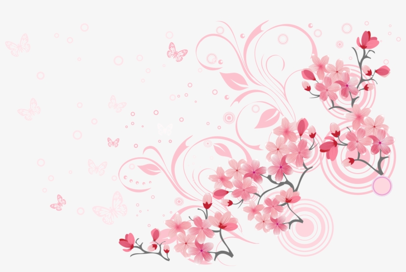 Beautiful Blossom Cherry Euclidean Vector Blossoms - Cherry Blossoms Png File, transparent png download