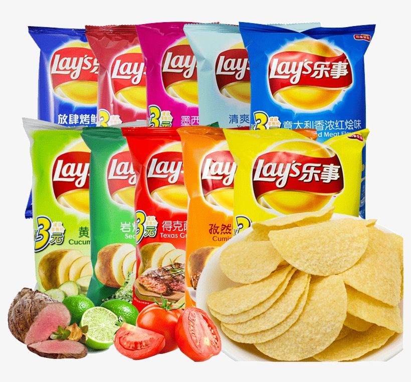 Lay's Lay's Lay's Chips 40g Gram Office Snacks Afternoon - 乐事 薯 片, transparent png download