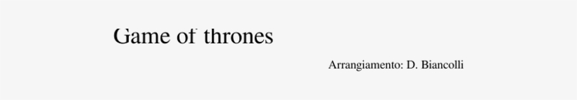 Trono Di Spade2 - Music Download, transparent png download