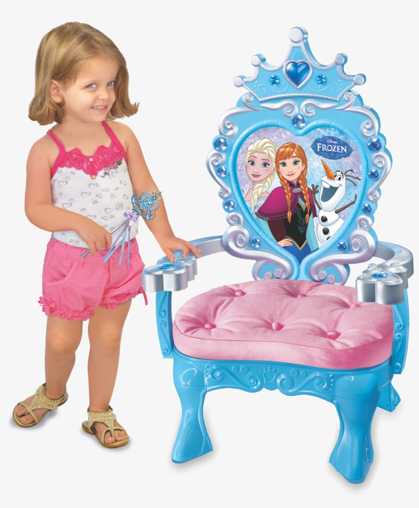 Excelente Sugestão De Presente Para O Dia Das Crianças - Trono Frozen, transparent png download