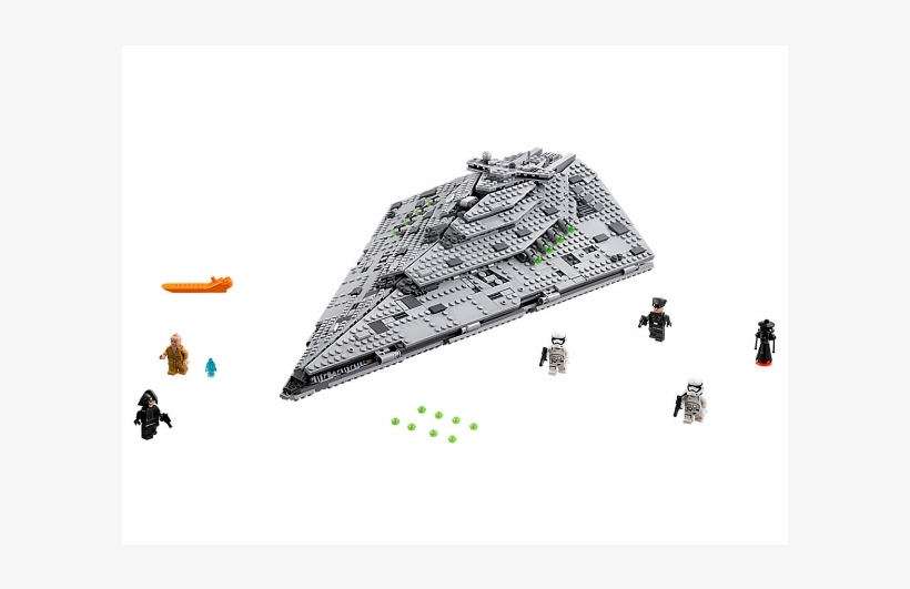 Lego Star Wars 75190 The Last Jedi First Order Star - Lego 75190 Star Wars First Order Star Destroyer, transparent png download