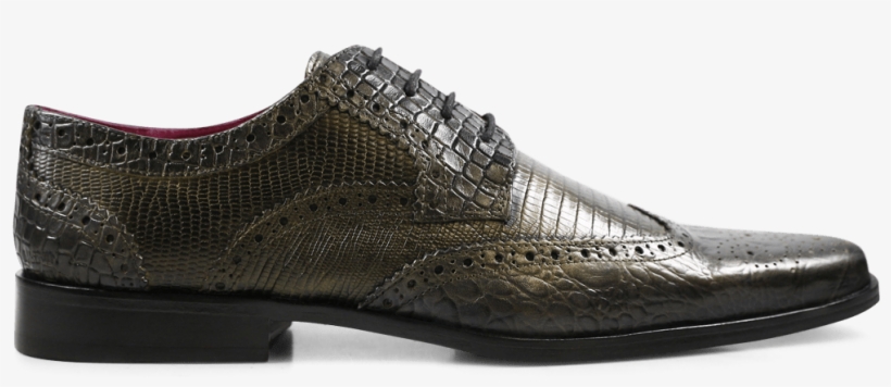 Derby Shoes Mark 3 Big Croco Guana Light Crock Lizzard - Outdoor Shoe, transparent png download
