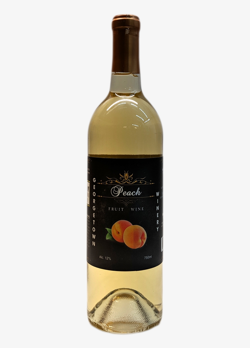 Peach By Georgetown Winery - Wine Bottle, transparent png download