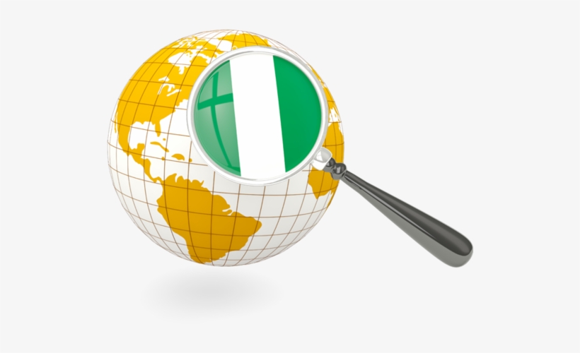 Jci Nigeria On World Map - Globe China, transparent png download