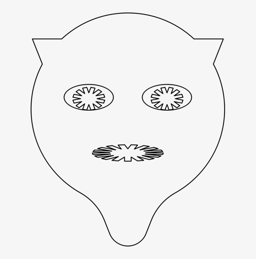 Coloring Book Black And White Comic Book Eye - Line Art, transparent png download