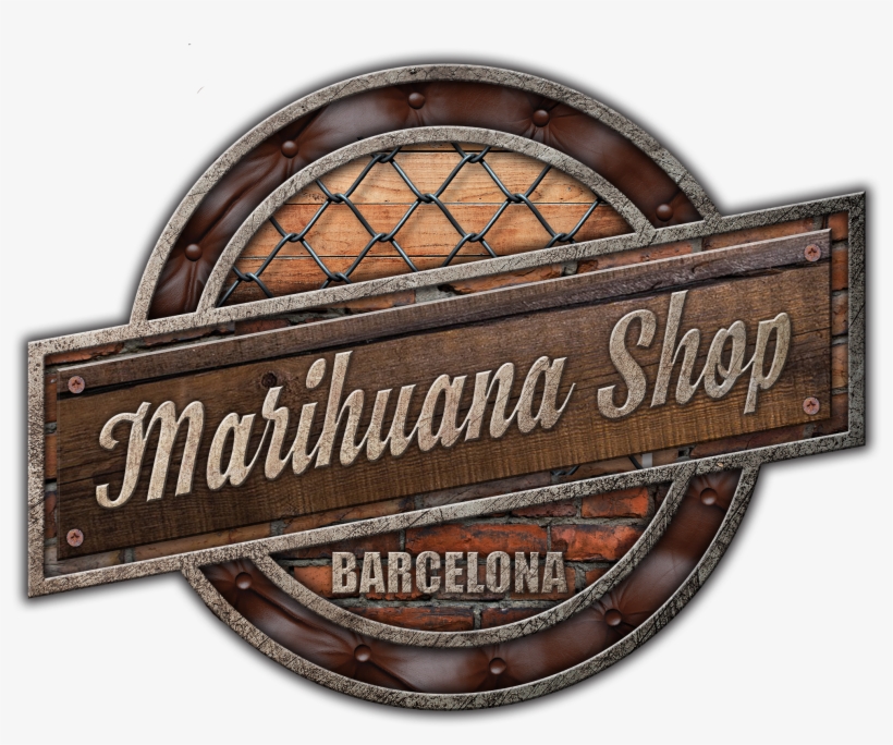 The Marihuana Shop Logo - Emblem, transparent png download