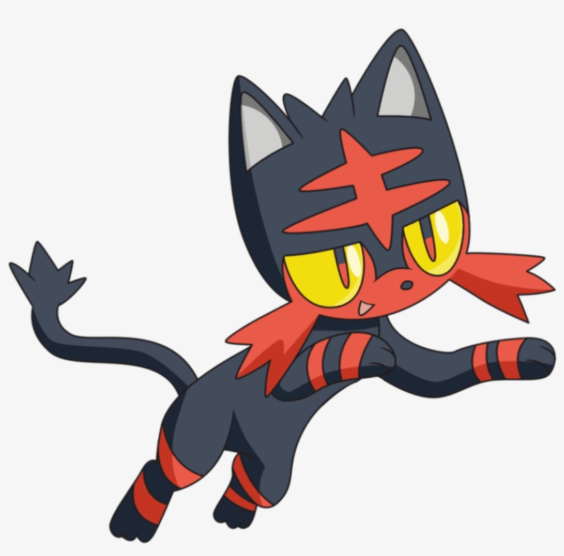 Free Png Download Pokemon Sun And Moon Book Png Images - Pokemon Sun And Moon Litten, transparent png download