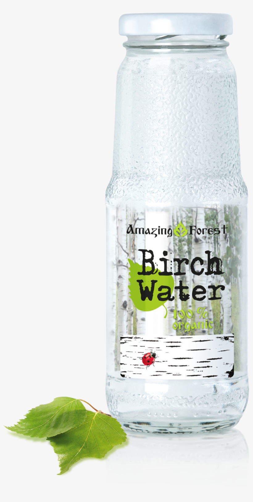 Amazing Forest Organic Birch Water - Plastic Bottle, transparent png download