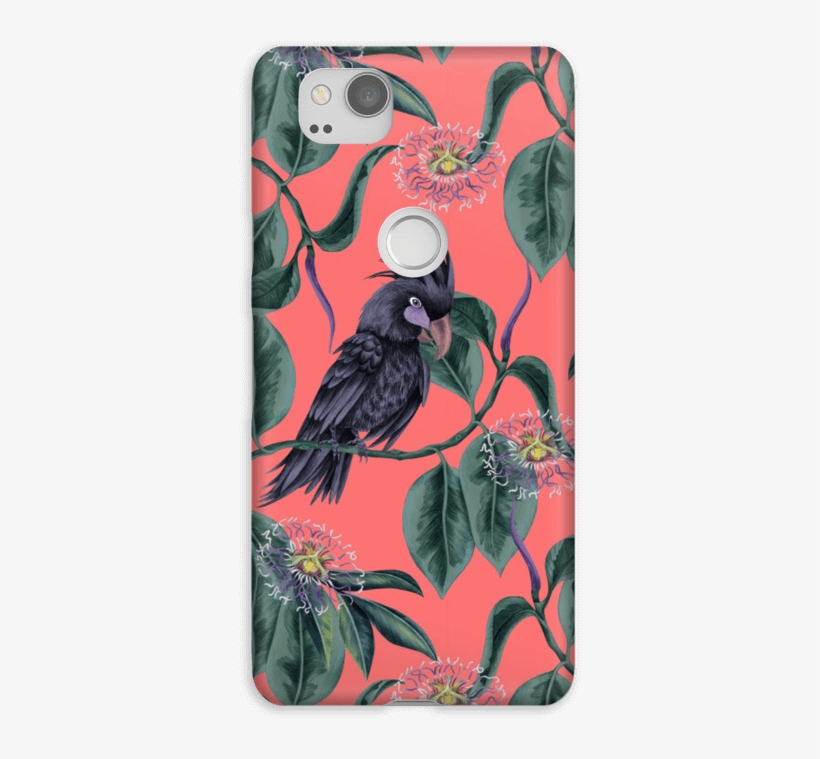 Cockatoo Pink Case Pixel - Crow, transparent png download