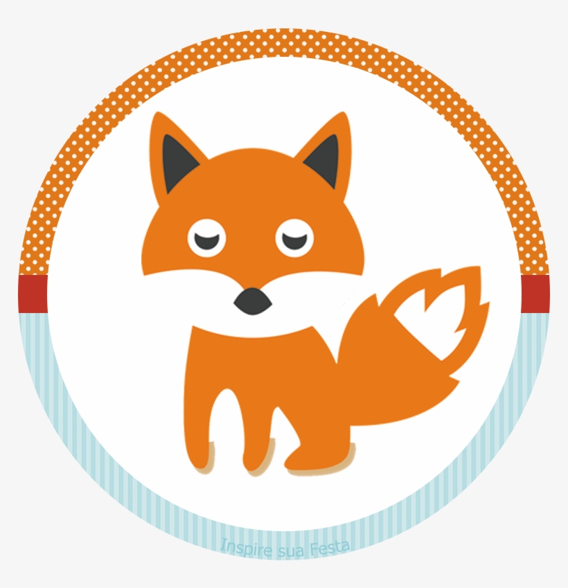 Kit Digital, Inspire Sua Festa, Forest Animals, Bottle - Dibujos De Animales De Otoño, transparent png download