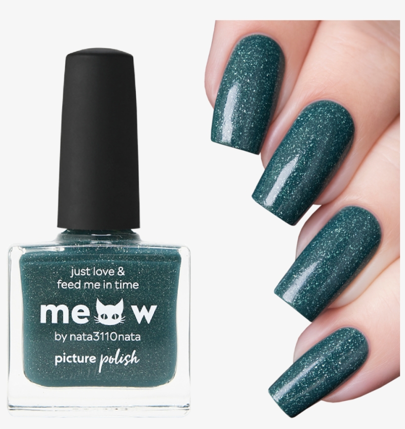 Nail Polish Meow - Nail, transparent png download