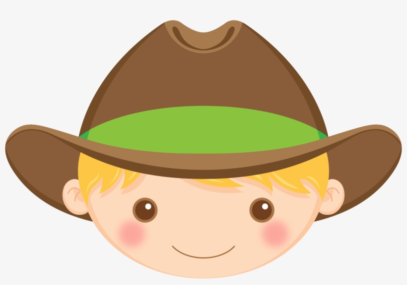 Cowboy Hat Safari Free On Dumielauxepices Net - Vaquera Niña Dibujo, transparent png download