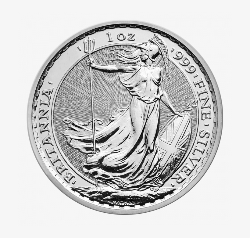 1 Oz Silver Britannia 2017, transparent png download