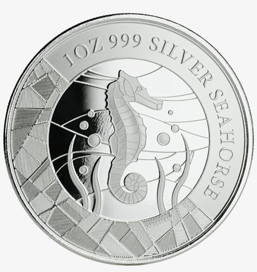 2018 Samoa Seahorse 1oz Silver Coin - Samoa 1 Oz Silver Seahorse, transparent png download