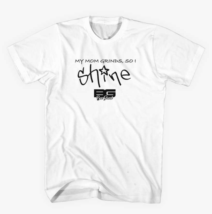 Image Of "i Shine" White Tee - Back To The Future T, transparent png download