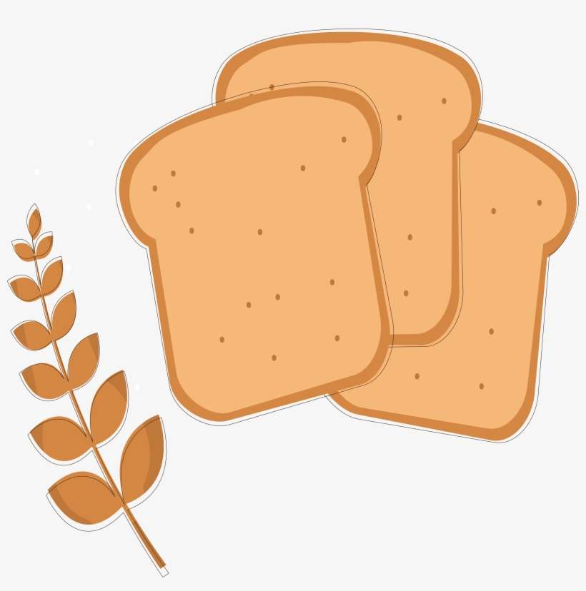 Clip Freeuse Stock Toast Bread Clip Art Fine Design - Toast Clipart Png, transparent png download
