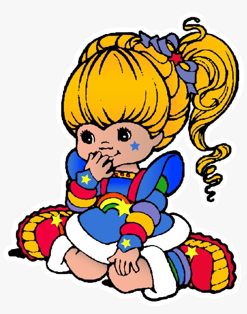 Rainbow-brite - Rainbow Brite Clipart, transparent png download