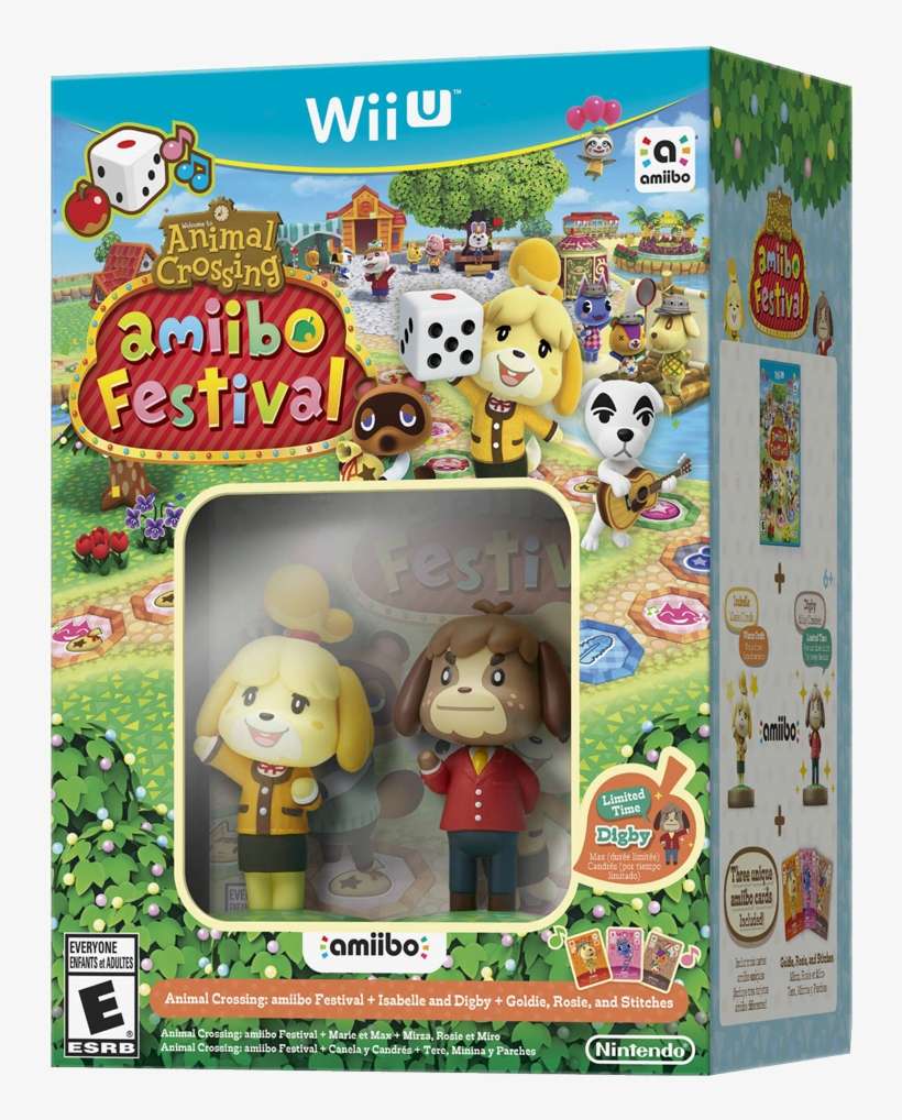 Amiibo Festival For Nintendo Wii - Animal Crossing Amiibo Festival Bundle, transparent png download
