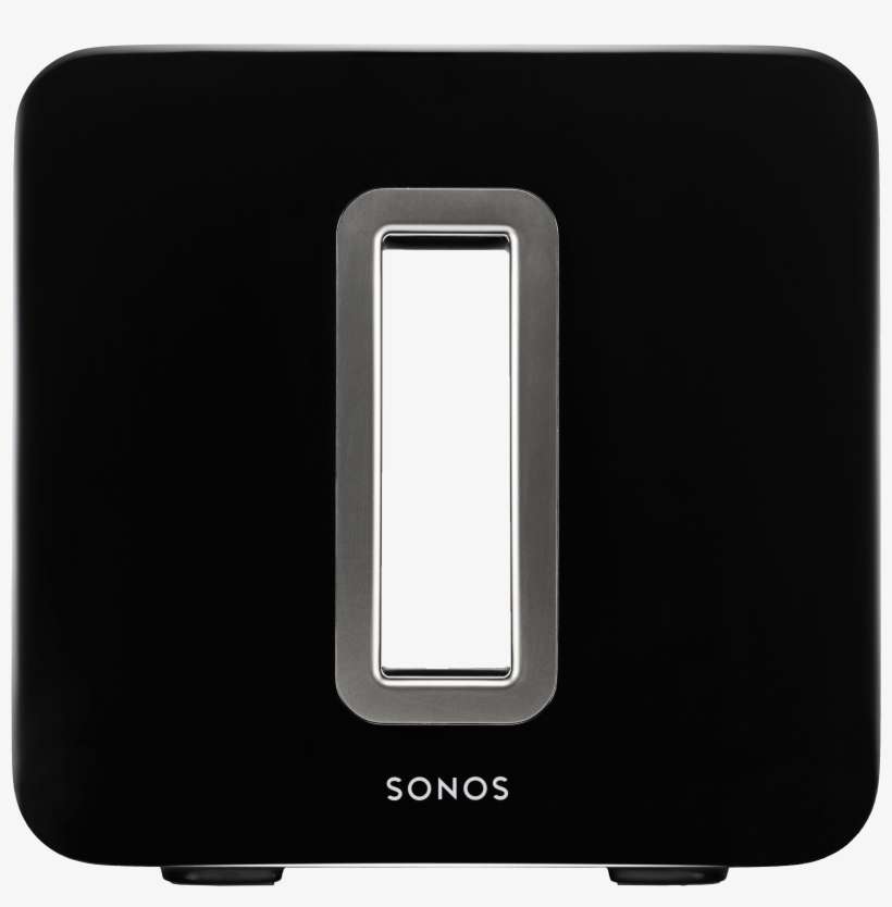 Sonos Sub Sonos Subwoofer - Sonos Subwoofer Transparent, transparent png download