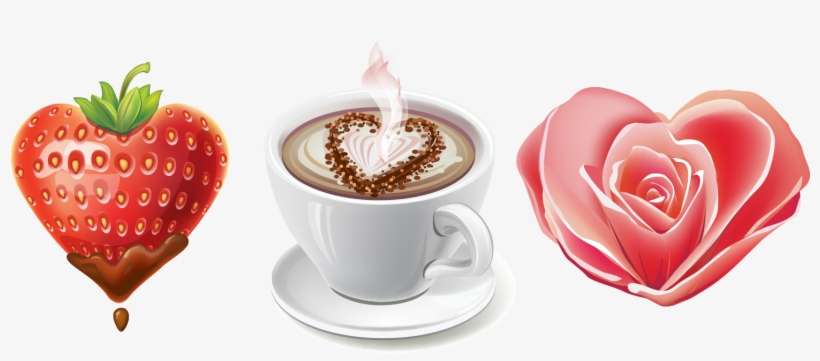 Hot Chocolate Clipart Valentine - Valentine's Day, transparent png download