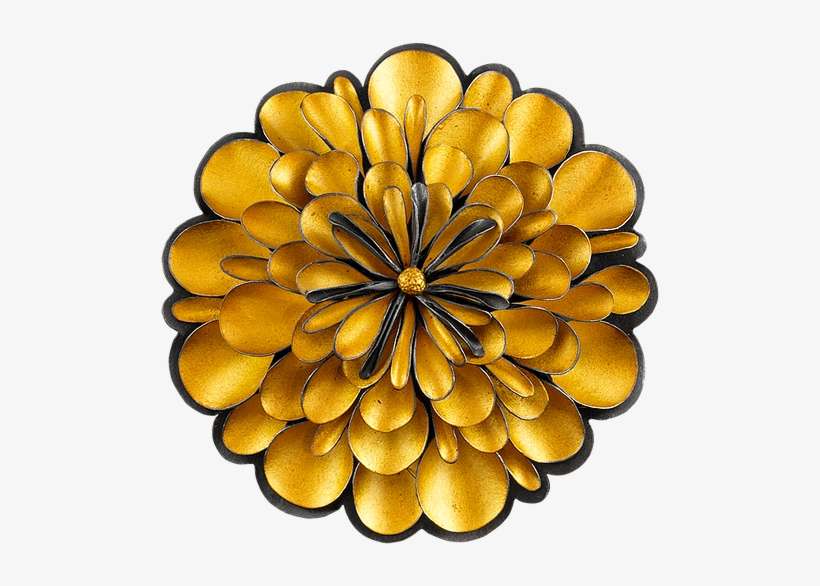 A Brooch/pendant Made With Oxidized Sterling Silver - Circle, transparent png download