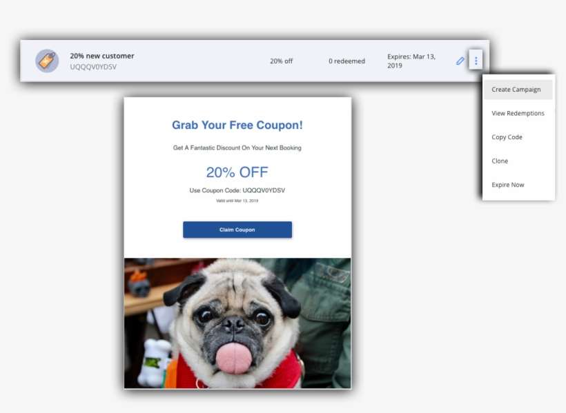 Campaign Puppy - Pug, transparent png download