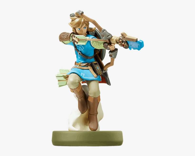 1 Of - Link Breath Of The Wild Amiibo, transparent png download