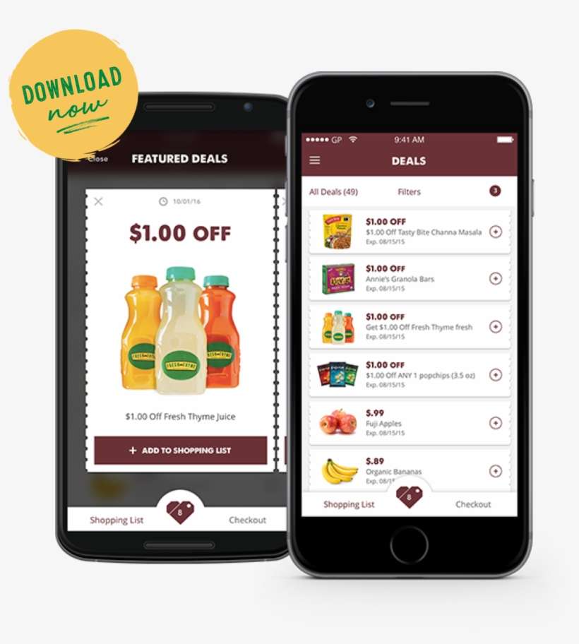 Download The Fresh Thyme Mobile App To Your Smartphone - Iphone, transparent png download