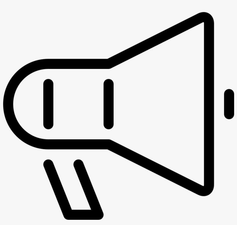 Megaphone Multimedia Music Megaphone - Marketing, transparent png download