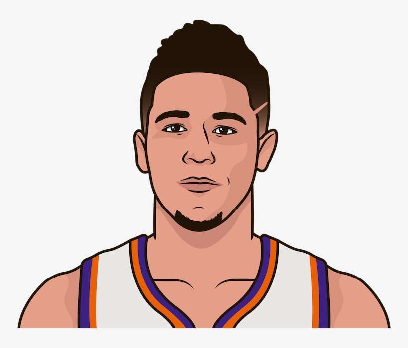 The Phoenix Suns Squeaked Out A Win Over The Miami - Paul George Face Cartoon, transparent png download