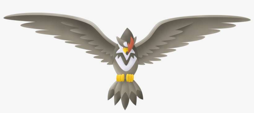 Staraptor - Staraptor Pokemon Go, transparent png download