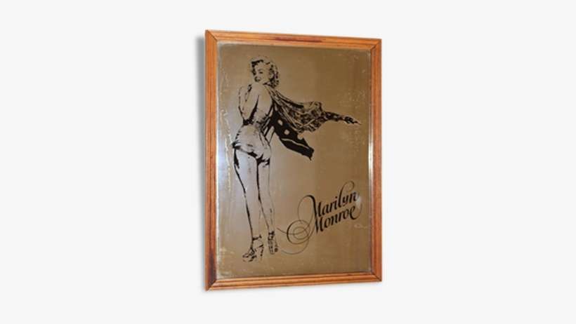 Miroir Marilyn Monroe - Visual Arts, transparent png download