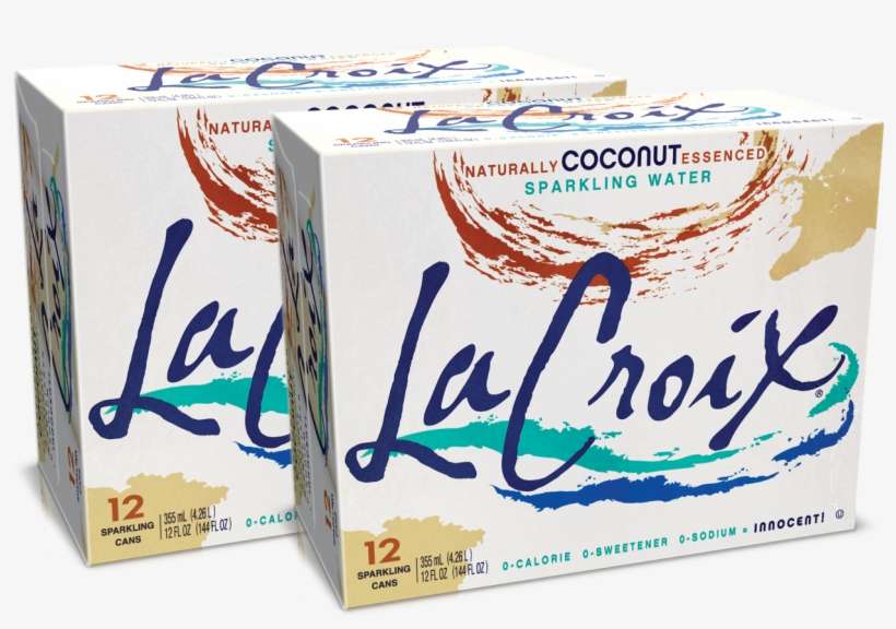 Sparkling Water Coconut, 12 Fl Oz, 24 Ct - La Croix Sparkling Water, transparent png download