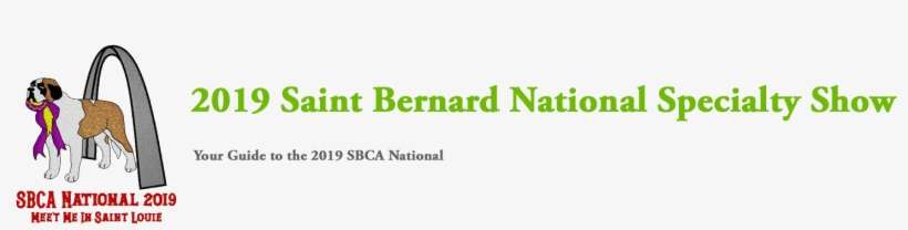 2019 Sbca National Specialty Show Logo - Graphics, transparent png download