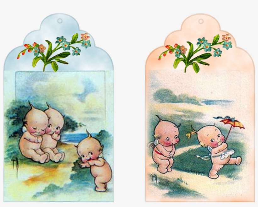 Digital Scrapbook Freebies, Commercial Use - Art Vintage Kewpie Doll, transparent png download