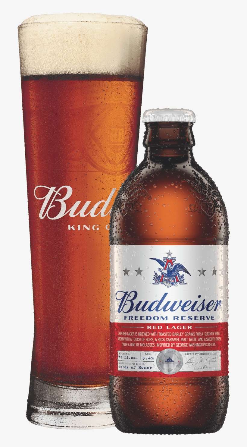 Budweiser Freedom Reserve - Freedom Reserve Red Lager, transparent png download