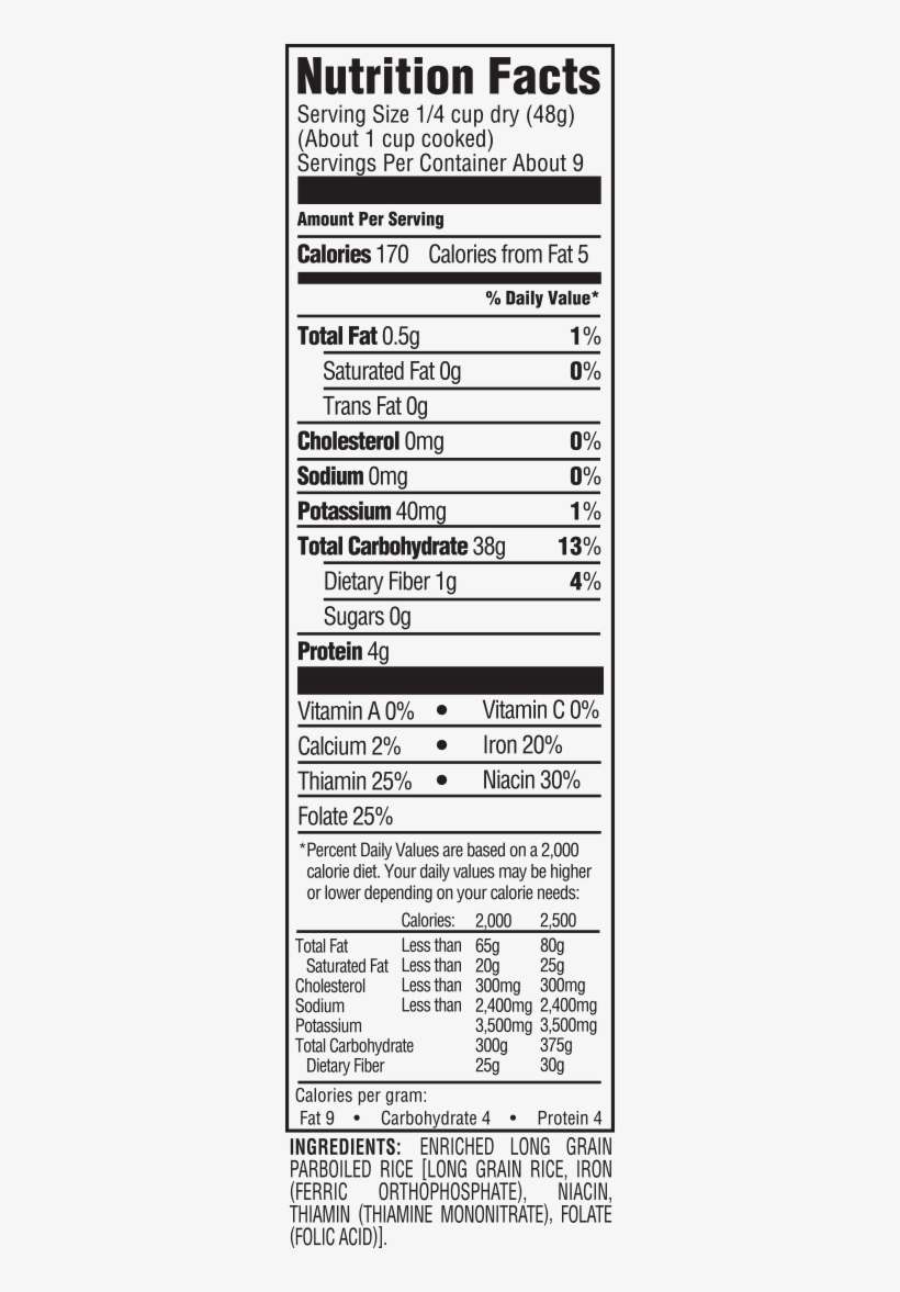 Uncle Ben& - Trout Nutrition Facts, transparent png download
