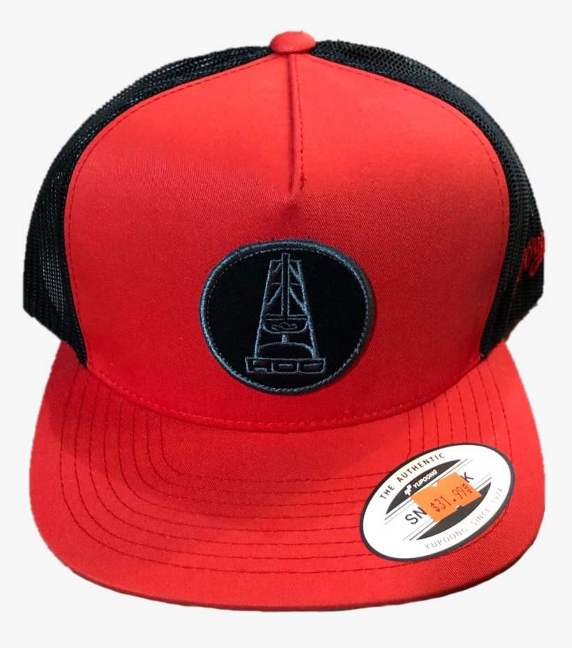 Rose Hog, Red/blk Trk Osfa - Baseball Cap, transparent png download