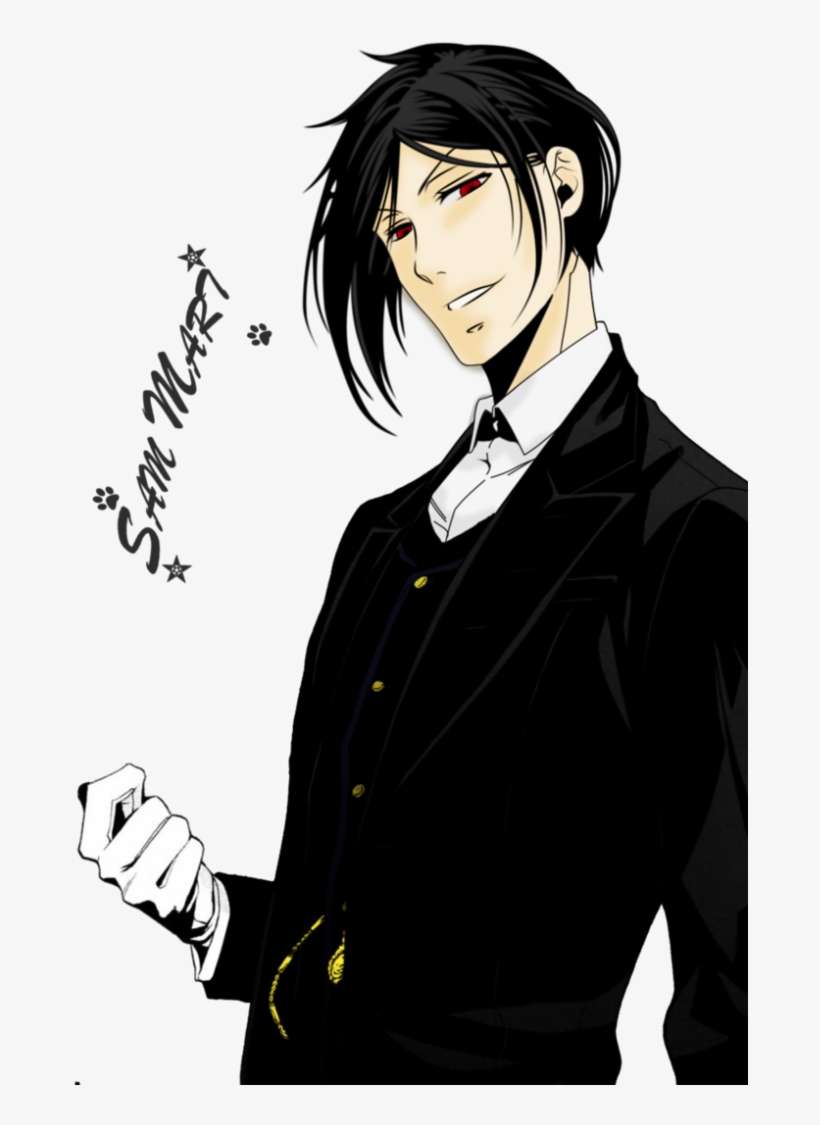 #sebastian Michaelis #black Butler #kuroshitshuji - Sebastian Michaelis Manga Render, transparent png download