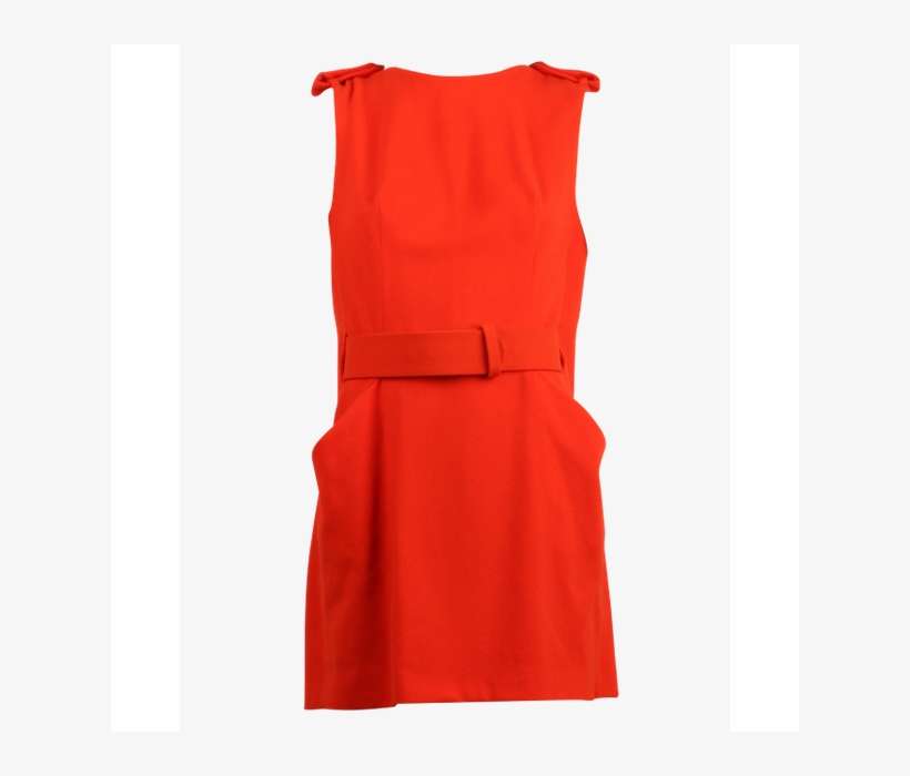Mcq By Alexander Mcqueen Red Dress - Dress, transparent png download