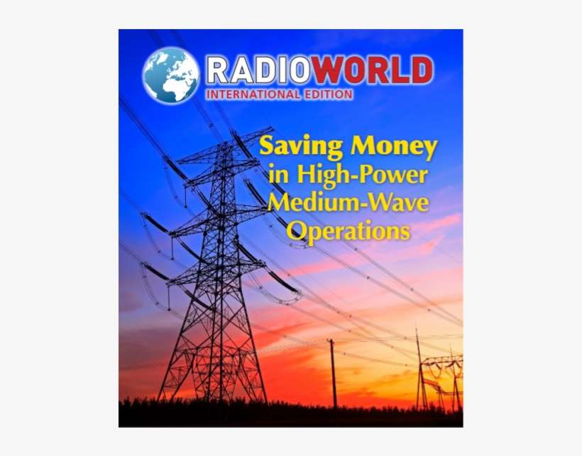 Saving Money In High Power Medium Wave Operations - Transmission Tower, transparent png download