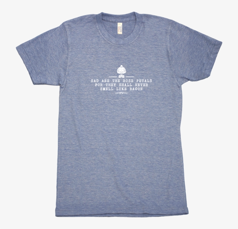 Men's Rose Petals Buddha - Active Shirt, transparent png download