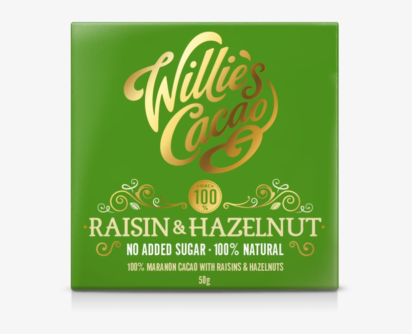 Raisin & Hazelnut 100% Cacao Png - Graphic Design, transparent png download